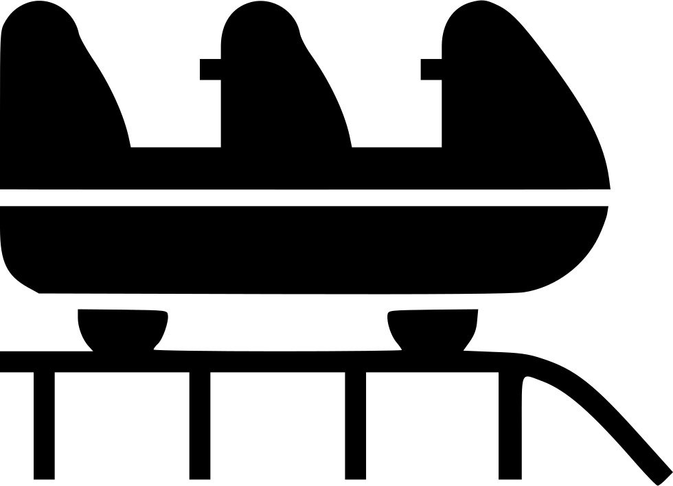 Roller Coaster Park Amusement Comments Clipart (980x708), Png Download