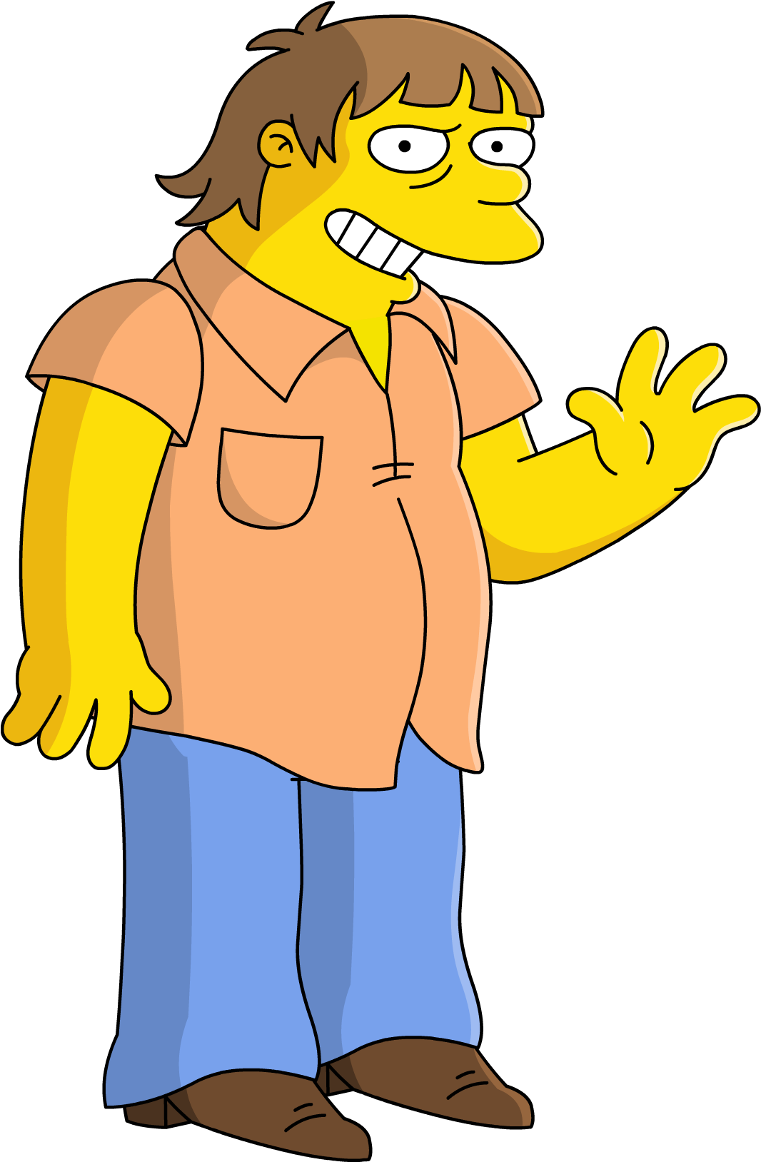Barney To Your Springfield Well Before You Hit That - Cartoon Clipart (1065x1638), Png Download