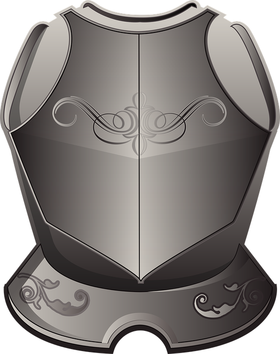Knight Armour Png - Breastplate Clipart Transparent Png (570x720), Png Download
