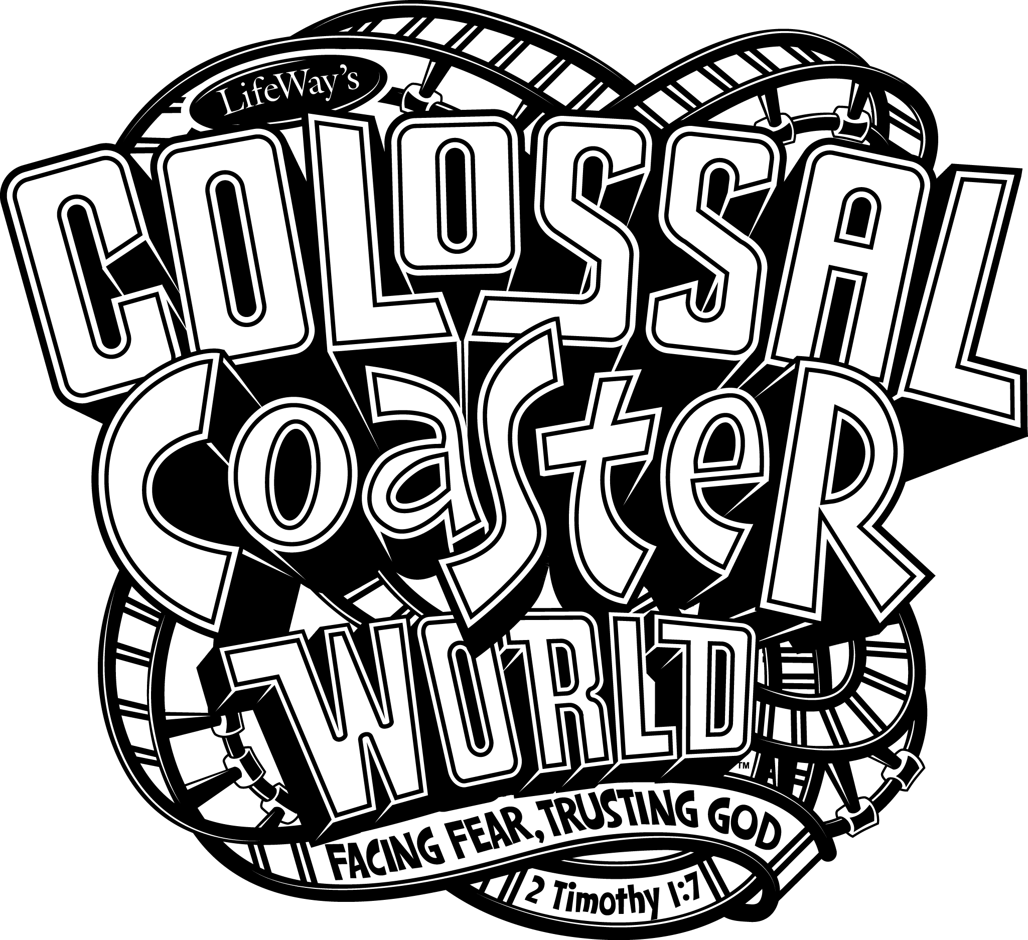 Roller Coaster Track Clipart - Illustration - Png Download (2049x1874), Png Download