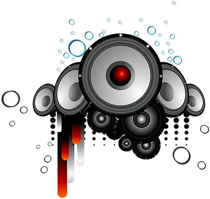 714 X 678 8 - Alto Falantes Vetor Png Clipart (714x678), Png Download