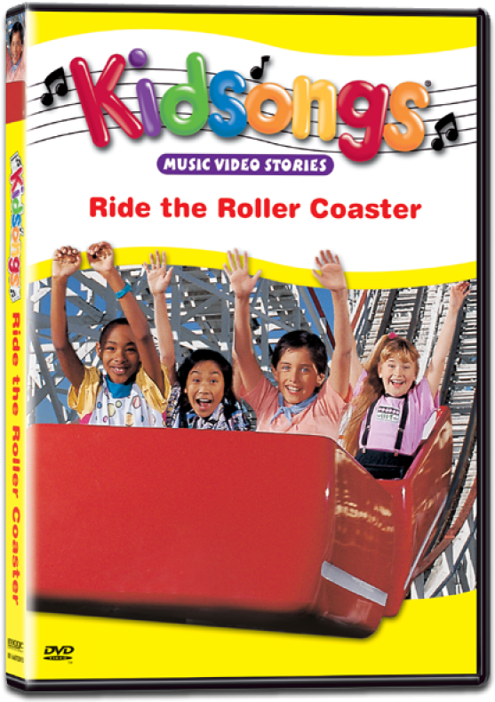 More Views - Kidsongs Ride The Roller Coaster Dvd Clipart (800x800), Png Download