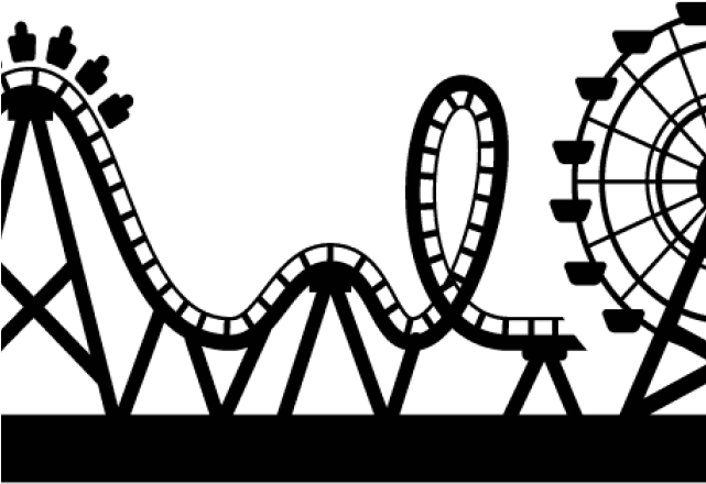Ride Clipart Roller Coaster - Png Download (640x480), Png Download