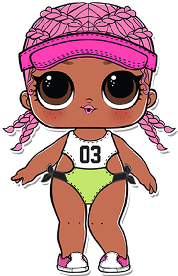 Lol Spike - Lol Surprise Confetti Pop Anime Clipart (600x600), Png Download