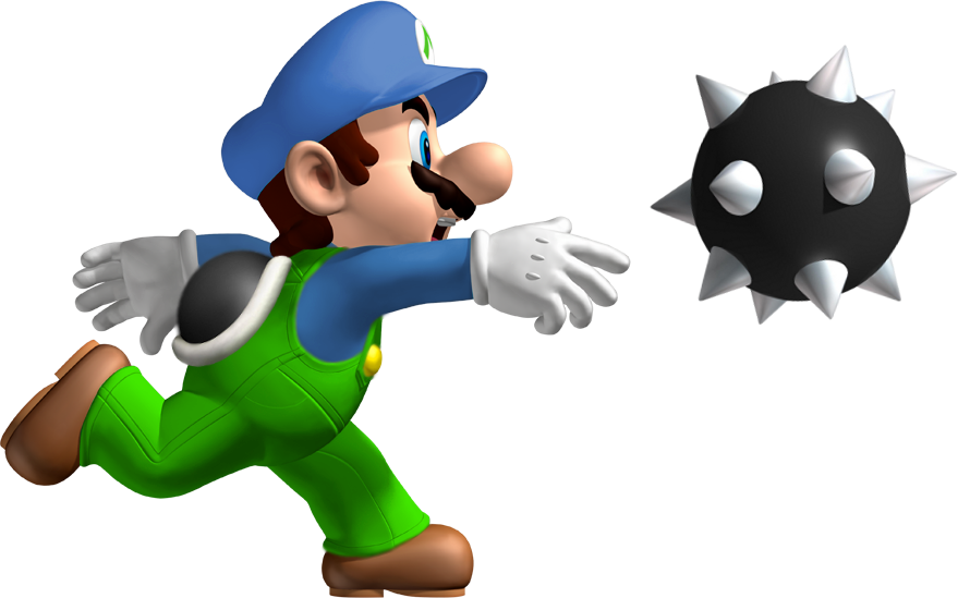 Mario Bros Clipart Spike - New Super Mario Bros - Png Download (879x549), Png Download