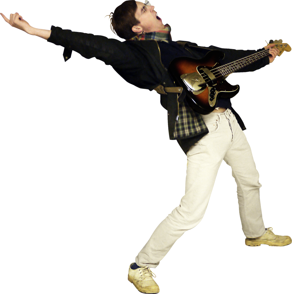 Bass Like P Townshend Png Image - Cut Out People Music Clipart (1015x1024), Png Download