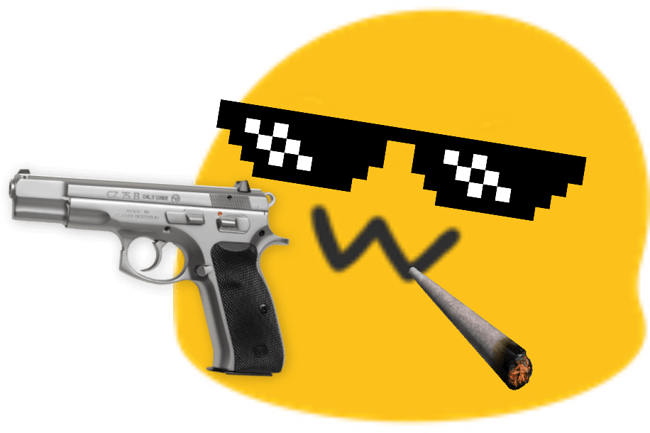 Gangstablob Discord Emoji - Panda Exe Clipart (951x735), Png Download