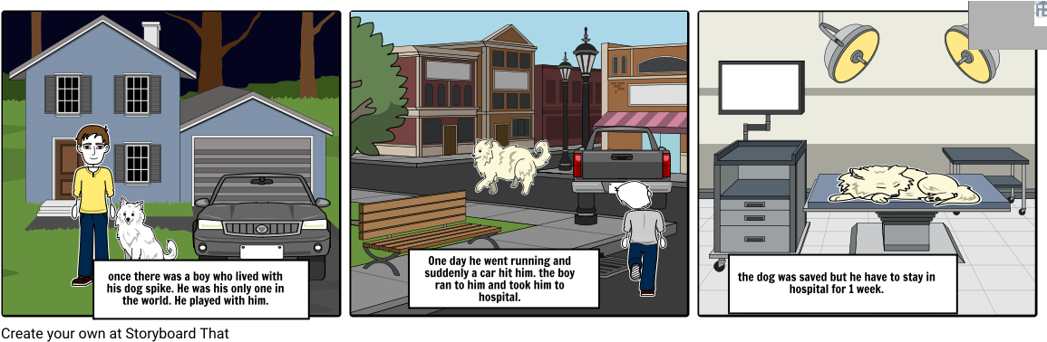 Ali And Spike - Cartoon Clipart (1164x385), Png Download