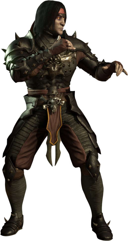 Liu Kang Dark Clipart (515x968), Png Download