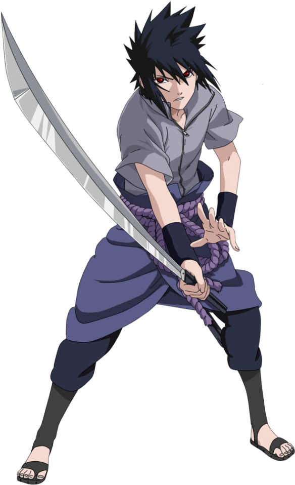 Red, Blue And A Touch Of Black - Sasuke Super Saiyan Blue Clipart (856x1024), Png Download