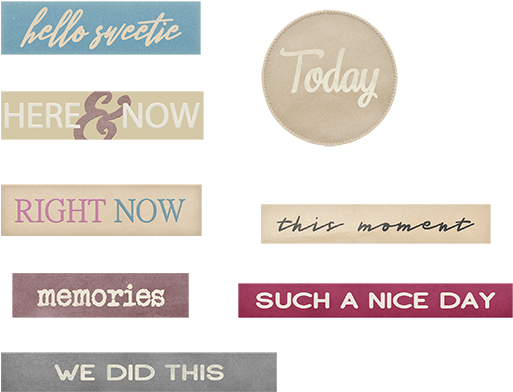 Sweet Memories Embellishments - Ivory Clipart (550x712), Png Download