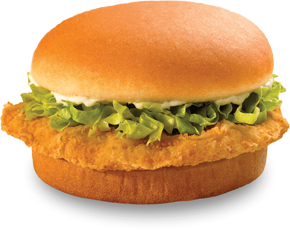 Classic Burger - Chicken Burger Clipart (1000x784), Png Download