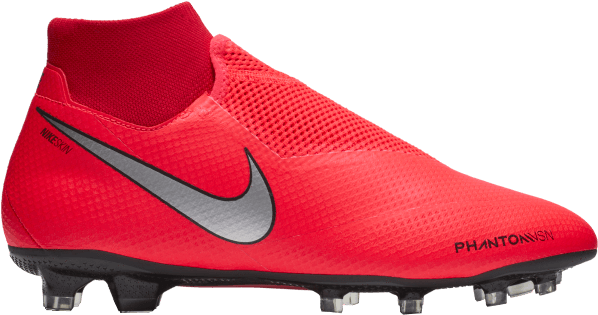 Nike Phantom Vision Pro Fg Senior Football Boot - Nike Phantom Vision Pro Red Clipart (600x600), Png Download