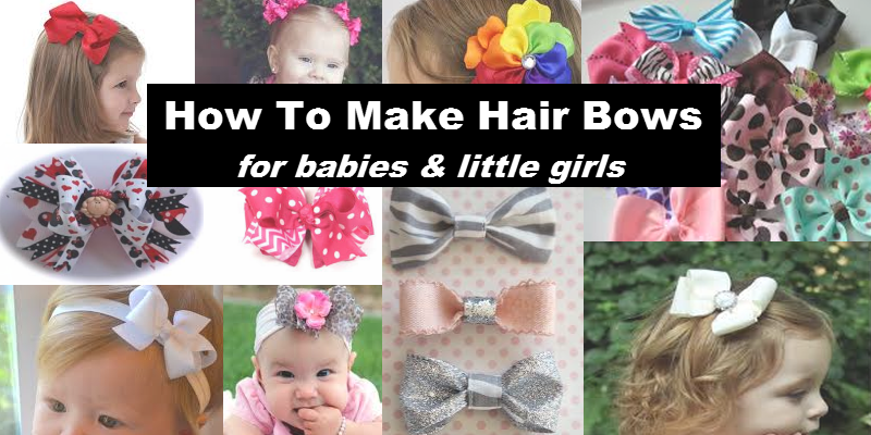 How To Make Hair Bows - Girl Clipart (800x400), Png Download