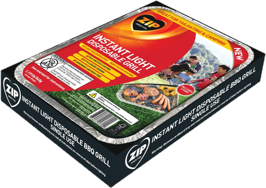 Zip Instant Light Disposable Grill - Pepperoni Clipart (893x618), Png Download