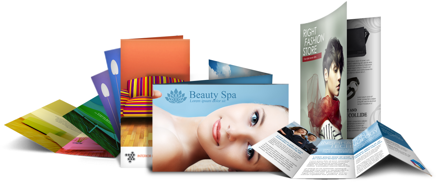 Brochure Design - Flyers And Brochures Png Clipart (1200x600), Png Download