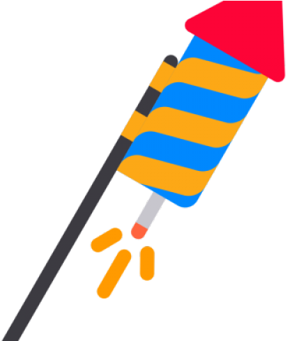 Diwali Crackers Rocket Png Clipart (640x480), Png Download