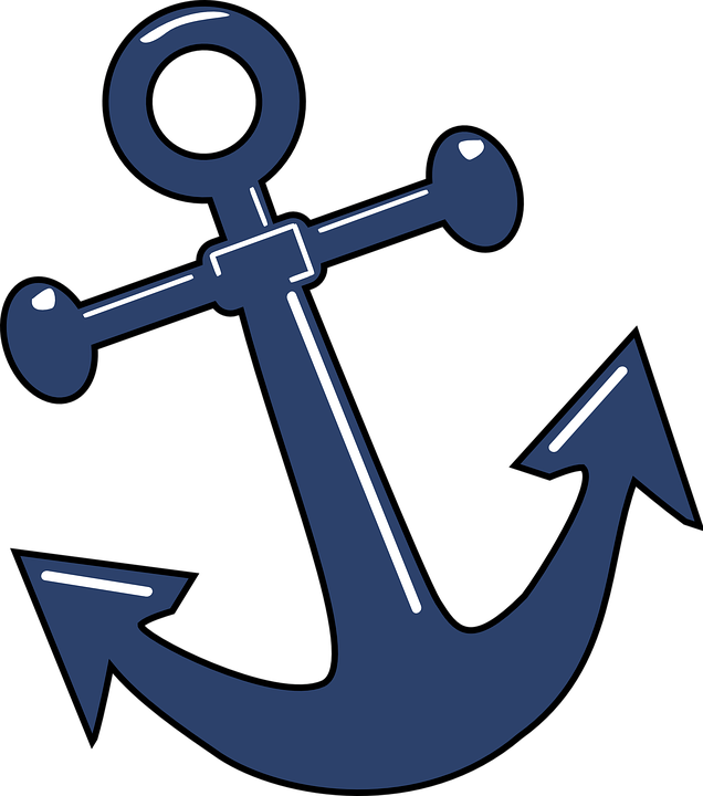 Anchor Png - Anchor Clipart Transparent Png (636x720), Png Download