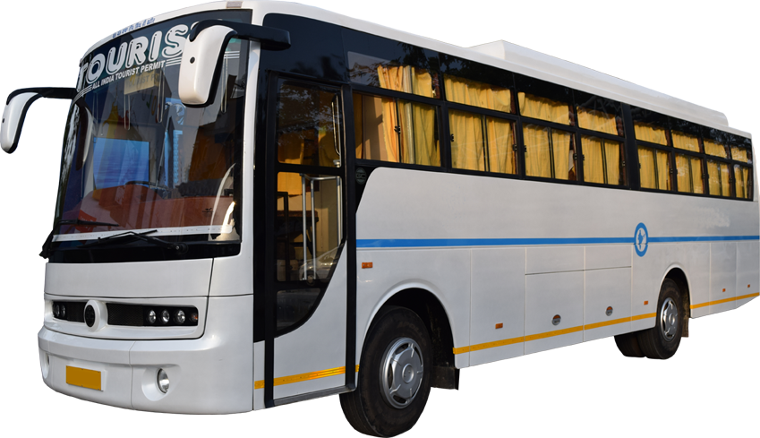 Luxury Bus Png Clipart (849x489), Png Download