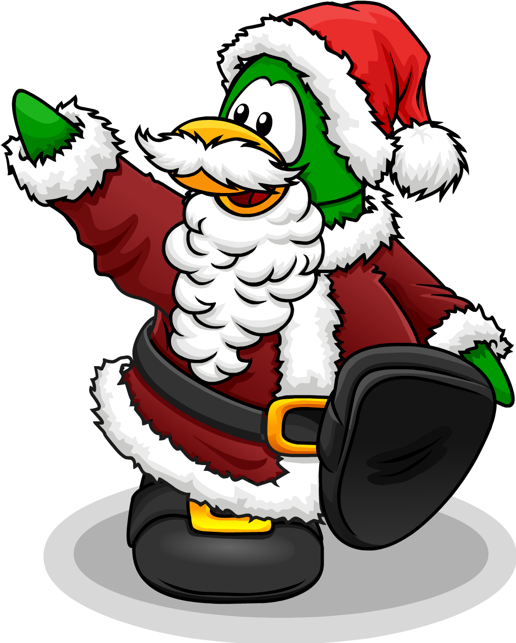 Png Freeuse Stock Beard Clipart Santa Claus - Club Penguin Santa Png Transparent Png (1058x1355), Png Download
