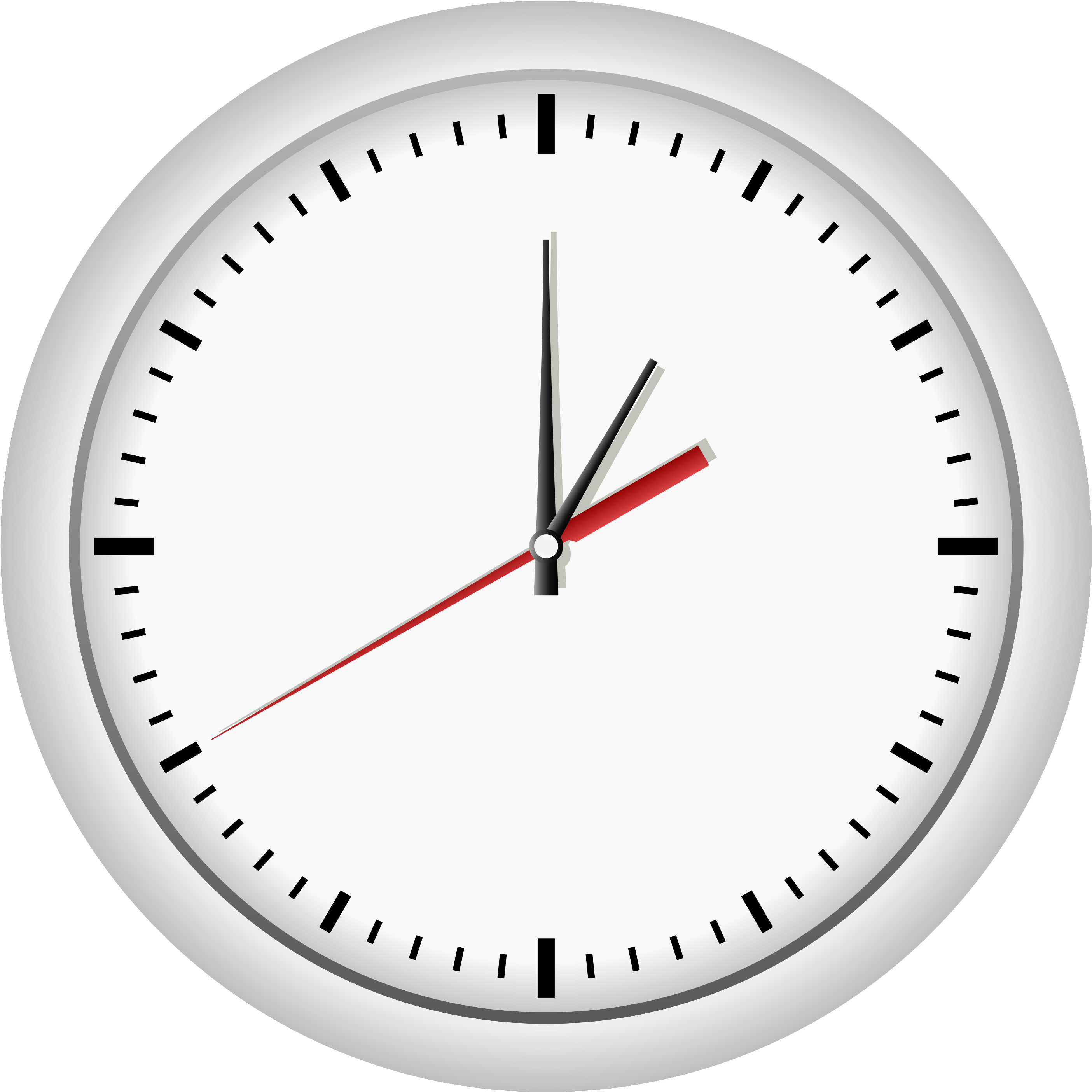 Download White Wall Clockpng Clip Art Jam Dinding  Vektor 