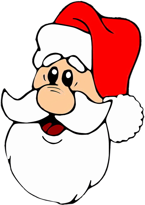 Noel, Christmas, Merry Christmas, Red, Santa Claus - Draw Santa Claus Cap Clipart (505x720), Png Download