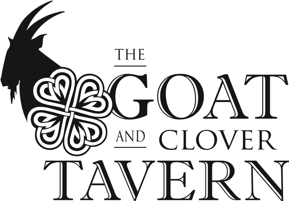 Goat & Clover Big Black - Graphic Design Clipart (1000x697), Png Download
