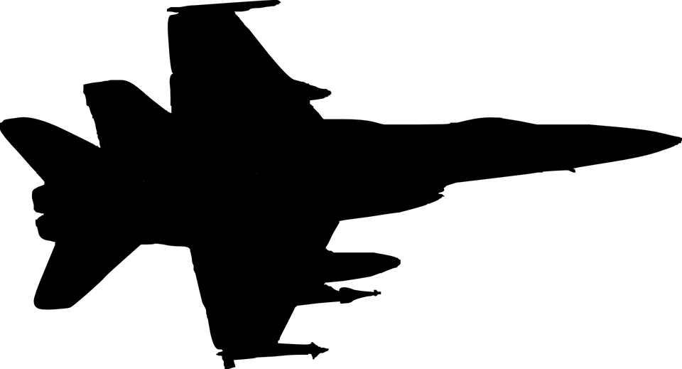 Jet Fighter Png - Military Aircraft Clipart Transparent Png (960x519), Png Download