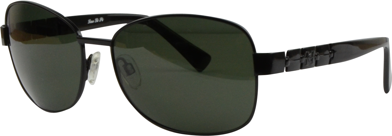 Kls2207 Black Prescription Sunglasses - Sunglasses Clipart (1440x600), Png Download