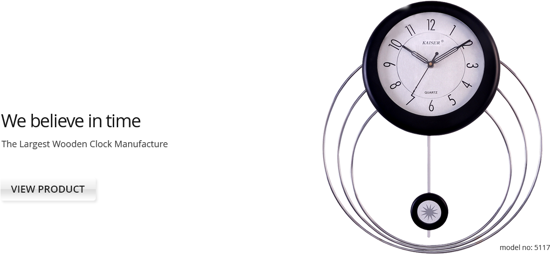 Kaiser Quartz - Wall Clock Clipart (1170x621), Png Download