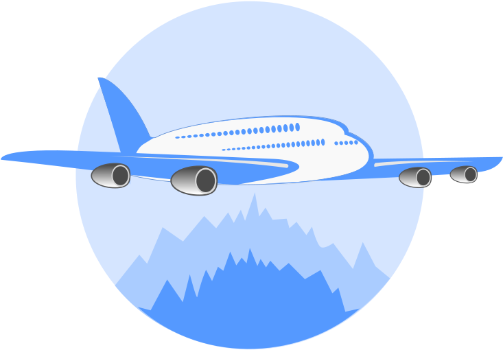 Airplane Clipart Logo - Airline Liveries And Logos - Png Download (733x510), Png Download