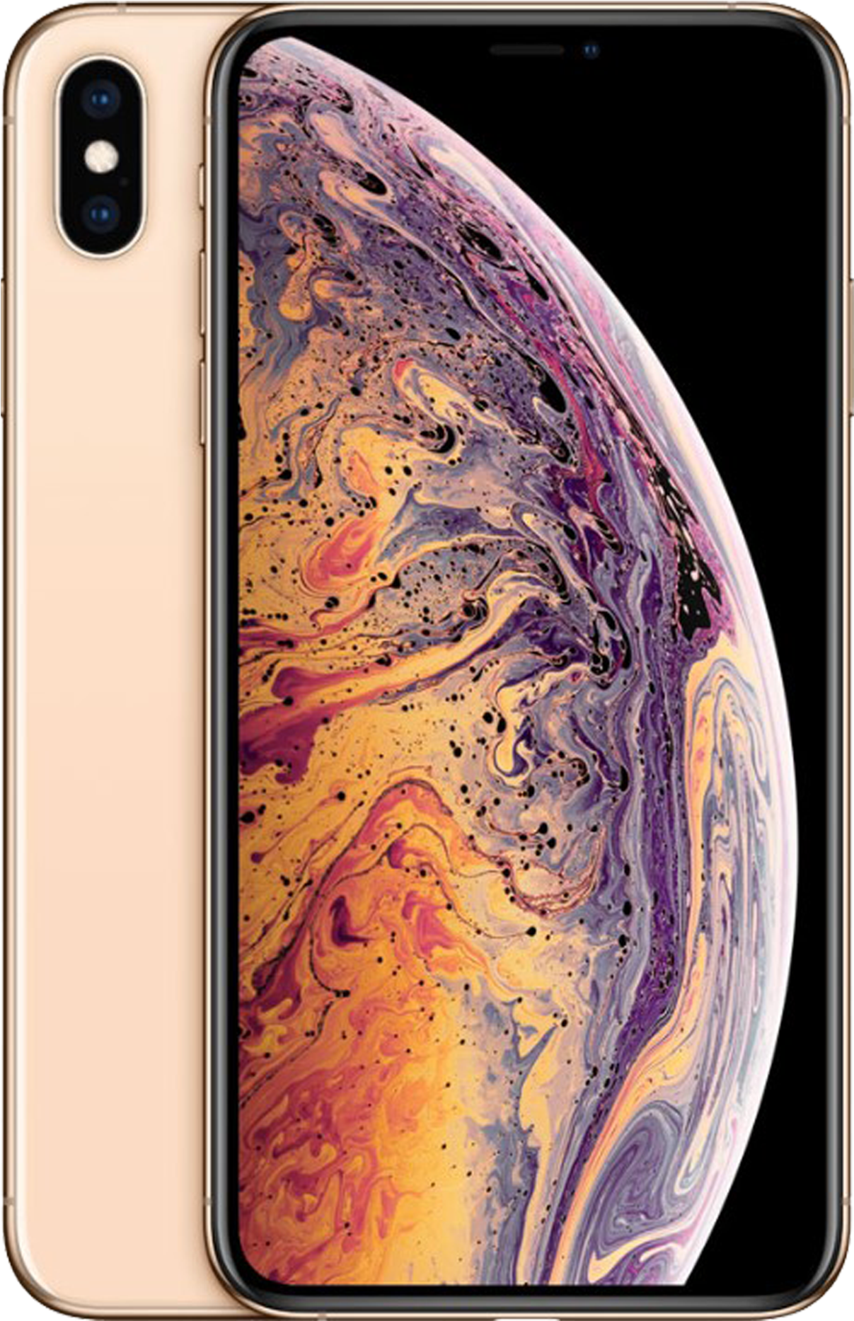 Download - Iphone Xs Max Gold Clipart (2048x2048), Png Download