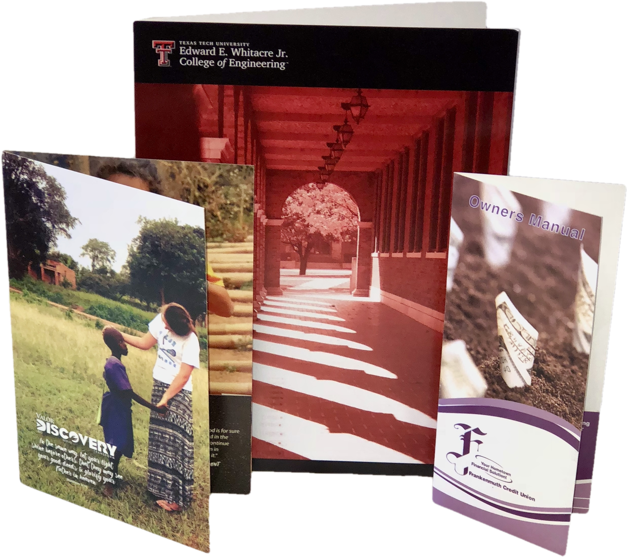 Short Run Presentation Folders - Flyer Clipart (1359x1215), Png Download