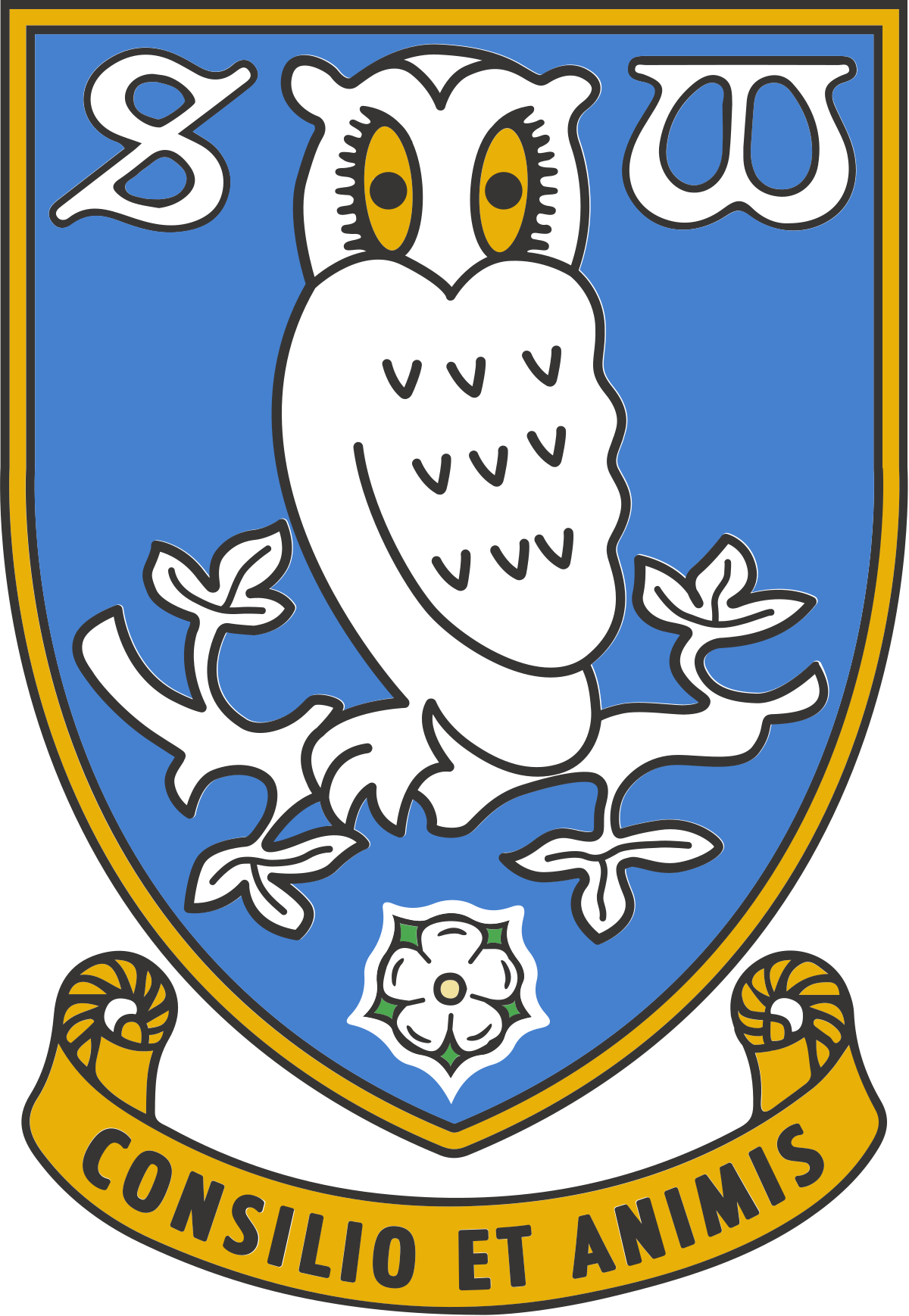 Sheffield Wednesday Badge Clipart (1200x1738), Png Download