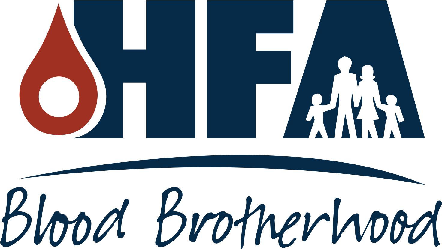 Hfa Logo, Hfa Blood Brotherhood - Hemophilia Federation Of America Clipart (1500x1200), Png Download