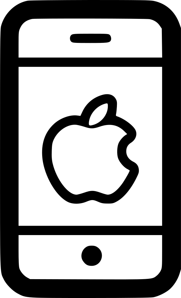 Png File Svg - Mobile Phone Clipart (596x980), Png Download
