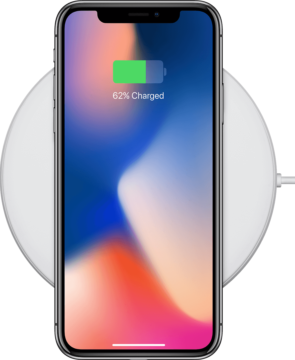Iphone Xs Charging Screen Clipart (1017x1238), Png Download