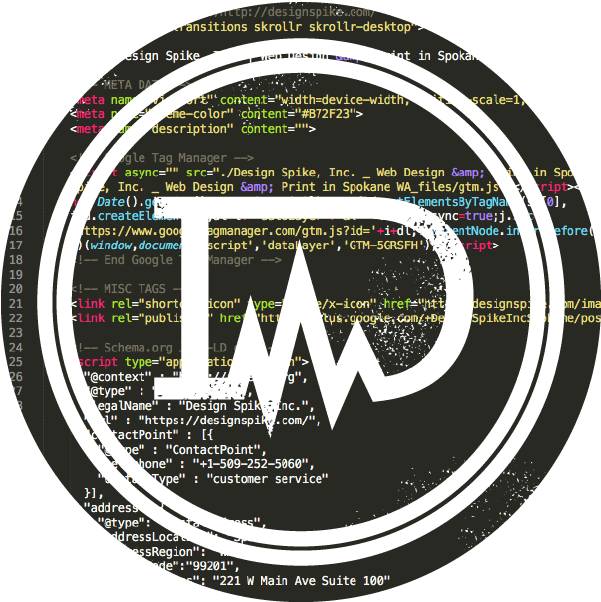 Logo Made Of Website Code - Circle Clipart (610x610), Png Download