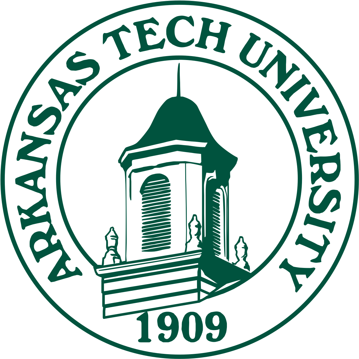 Arkansas Tech University - Arkansas Tech University Seal Clipart (1200x1200), Png Download