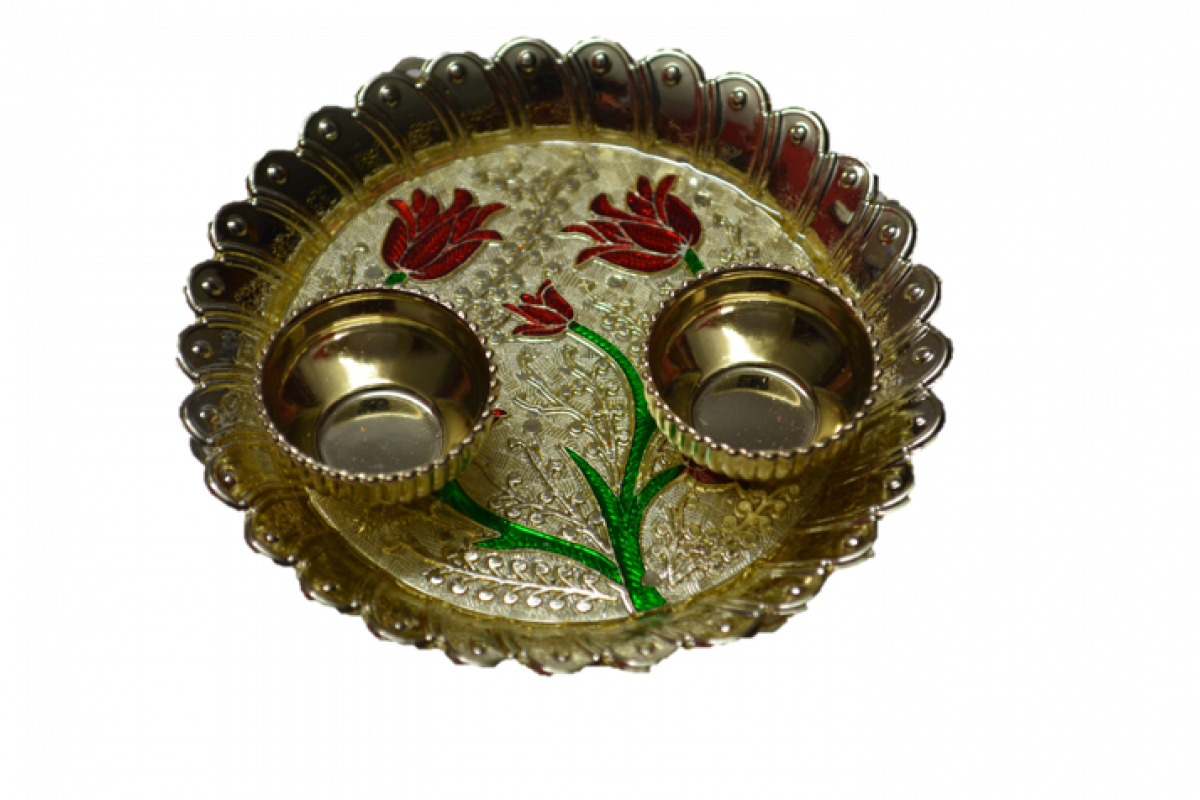 Round Flower Design Plate - Carnival Clipart (1200x800), Png Download