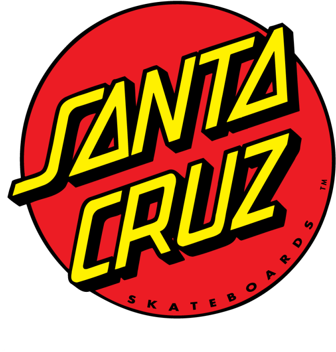 Santa Cruz Skateboards Logo - Santa Cruz Skateboards Clipart (800x800), Png Download