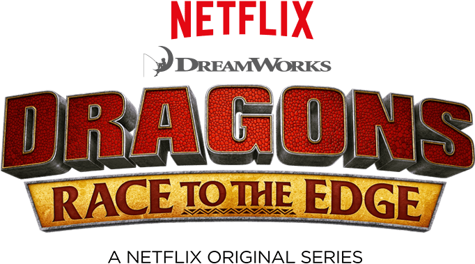 First Look At Netflix Original Series - Netflix How To Train Your Dragon Logo Clipart (727x643), Png Download
