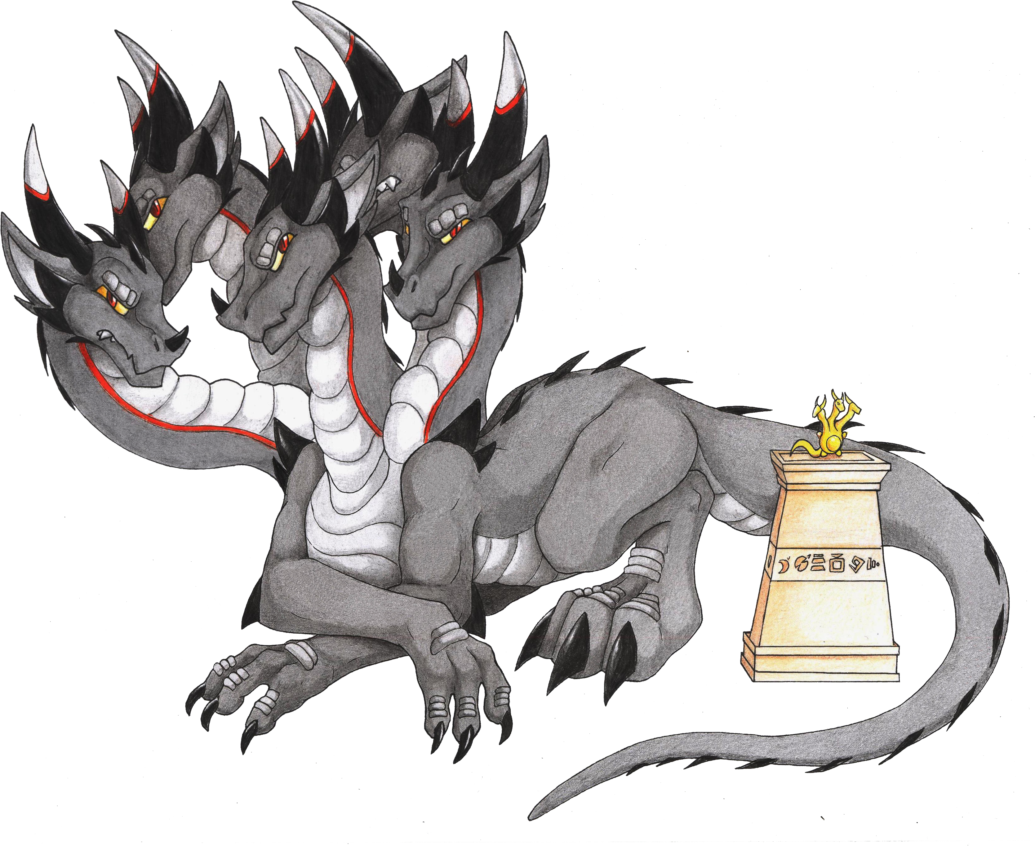 Hydra Transformation - Part - Hydra Transformation Clipart (3425x2808), Png Download