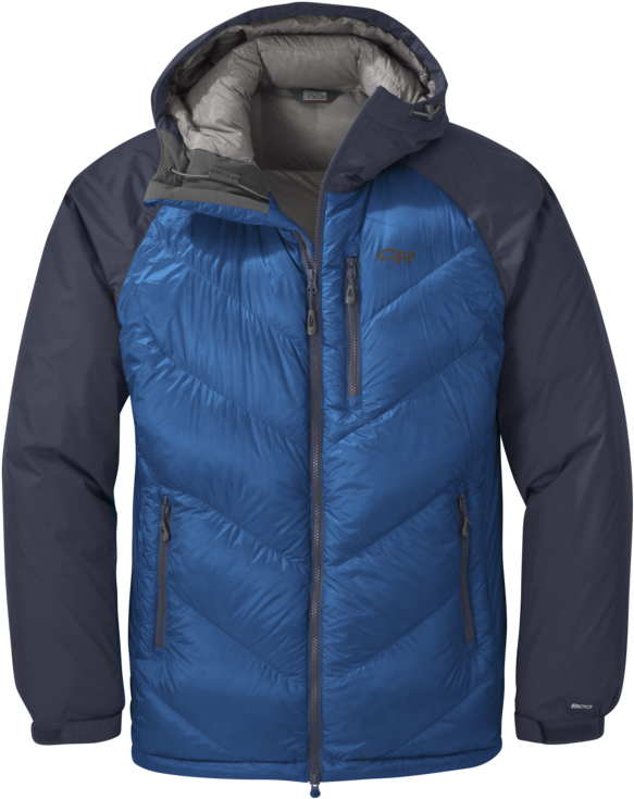 Men's Alpine Down Hooded Jacket - Alpine Down Hooded Jacket Clipart (750x750), Png Download