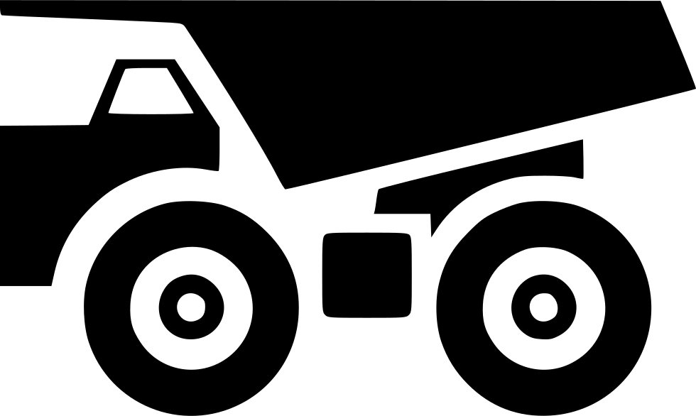 Png File Svg - Dump Truck Svg Free Clipart (980x586), Png Download
