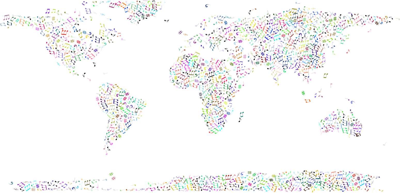 World Map World Map Computer Icons - World Map Transparent Background With Border Clipart (1550x750), Png Download