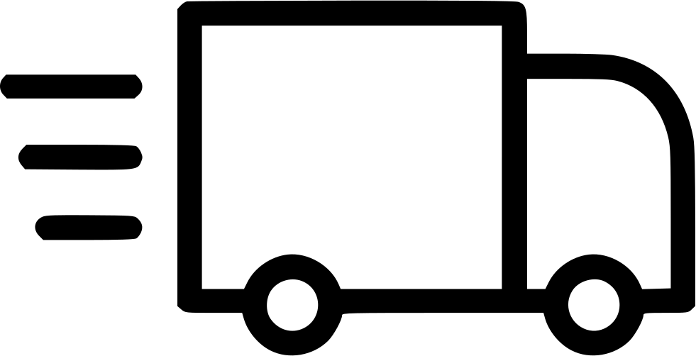 Png File - Fast Shipping Delivery Icon Svg Clipart (981x502), Png Download