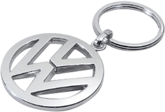 Volkswagen Metal Keyring - Keychain Clipart (700x700), Png Download
