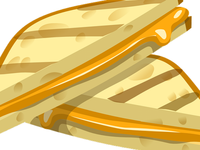 Grilled Cheese Clipart Veg Sandwich - Grilled Cheese Sandwich Clipart - Png Download (640x480), Png Download