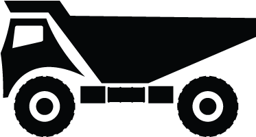 Dump Truck, Construction, Rigid, Truck Icon - Wagon Clipart (800x800), Png Download